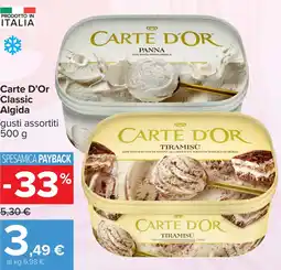 Carrefour CARTE D'OR Classic Algida offerta