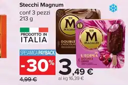 Carrefour Stecchi MAGNUM offerta