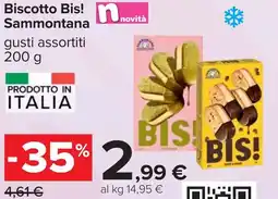 Carrefour Biscotto bis! SAMMONTANA offerta
