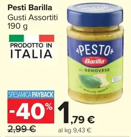 Carrefour Market Pesti Barilla offerta