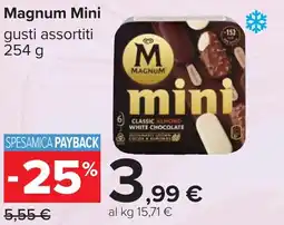 Carrefour MAGNUM mini offerta