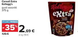 Carrefour Cereali Extra Kellogg's offerta
