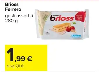 Carrefour Brioss Ferrero offerta
