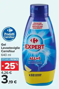 Carrefour Market Gel Lavastoviglie Carrefour offerta