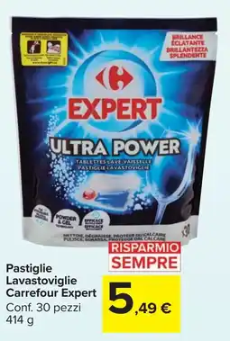 Carrefour Market Pastiglie Lavastoviglie Carrefour Expert offerta