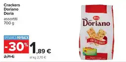Carrefour Crackers doriano DORIA offerta