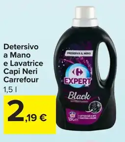 Carrefour Market Detersivo a Mano e Lavatrice Capi Neri Carrefour offerta