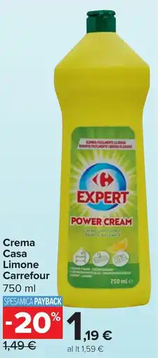Carrefour Market Crema Casa Limone Carrefour offerta