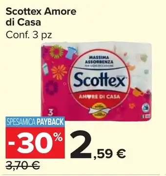 Carrefour Market Scottex Amore di Casa offerta