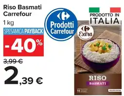 Carrefour Riso Basmati CARREFOUR offerta