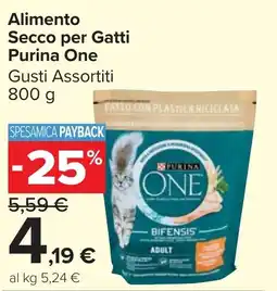 Carrefour Market Alimento Secco per Gatti Purina One offerta