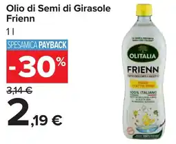 Carrefour Olio di semi di girasole FRIENN offerta