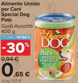 Carrefour Market Alimento Umido per Cani Special Dog Patè offerta