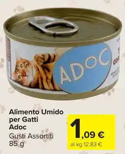 Carrefour Market Alimento Umido per Gatti Adoc offerta