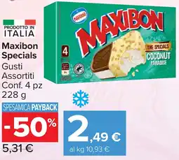 Carrefour Market Maxibon Specials Gusti Assortiti offerta