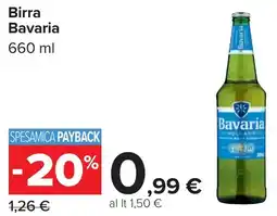 Carrefour Birra BAVARIA offerta
