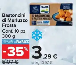 Carrefour Market Bastoncini di Merluzzo Frosta offerta