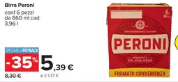Carrefour Birra PERONI offerta