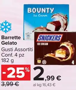 Carrefour Market Barrette Gelato Gusti Assortiti offerta