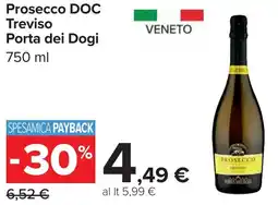Carrefour PROSECCO doc treviso porta dei dogi offerta