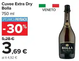 Carrefour Cuvee extra dry BOLLA offerta