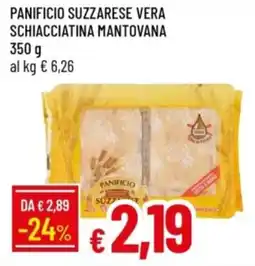 IperFamila Panificio suzzarese vera schiacciatina mantovana offerta