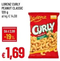 IperFamila Lorenz curly peanut classic offerta
