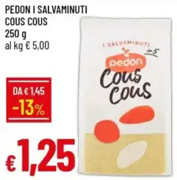 IperFamila Pedon i salvaminuti cous cous offerta