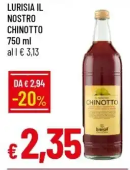 IperFamila Lurisia il nostro chinotto offerta