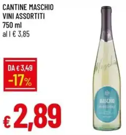 IperFamila Cantine maschio vini assortiti offerta