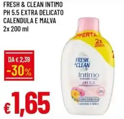 IperFamila Fresh & clean intimo ph 5.5 extra delicato calendula e malva offerta