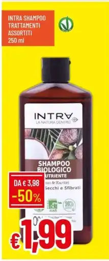 IperFamila Intra shampoo trattamenti assortiti offerta