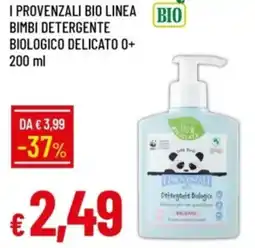 IperFamila I provenzali bio linea bio bimbi detergente biologico delicato 0+ offerta