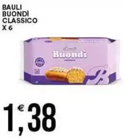 Vantaggio Cash&Carry Bauli buondi classico x 6 offerta
