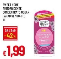 IperFamila Sweet home ammorbidente concentrato ocean paradise/fiorito offerta