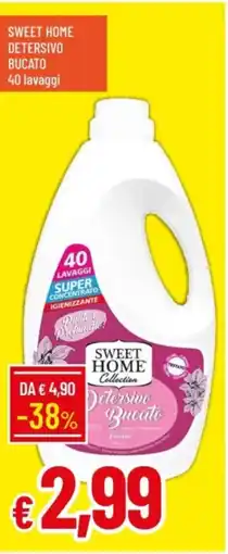 IperFamila Sweet home detersivo bucato offerta