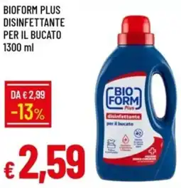 IperFamila Bioform plus disinfettante per il bucato offerta