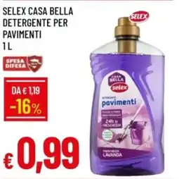 IperFamila Selex casa bella detergente per pavimenti offerta