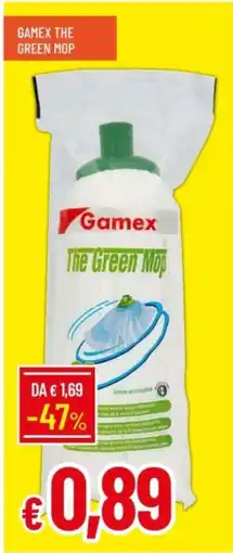 IperFamila Gamex the green mop offerta