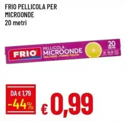 IperFamila Frio pellicola per microonde 20 metri offerta