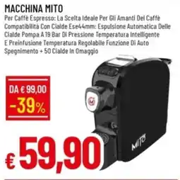 IperFamila Macchina MITO offerta