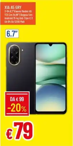 IperFamila Xia A5 gry offerta