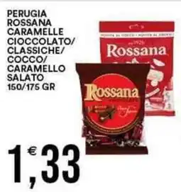 Vantaggio Cash&Carry PERUGIA ROSSANA Caramelle cioccolato/ classiche/ cocco/ caramello salato offerta