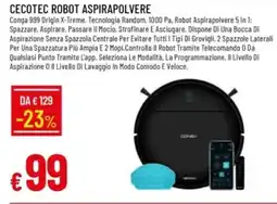 IperFamila Cecotec robot aspirapolvere offerta