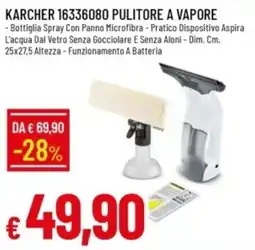 IperFamila Karcher 16336080 pulitore a vapore offerta