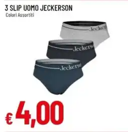 IperFamila 3 slip uomo JECKERSON offerta