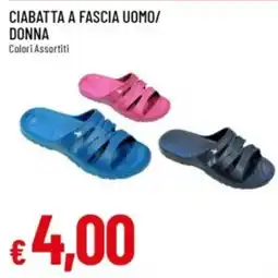IperFamila Ciabatta a fascia uomo/ donna offerta