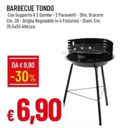 IperFamila Barbecue tondo offerta