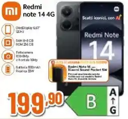 Expert Redmi note 14 4G offerta