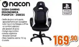 Expert Onacon SEDIA GAMING ERGONOMICA PS4OFCH - 350ESS offerta